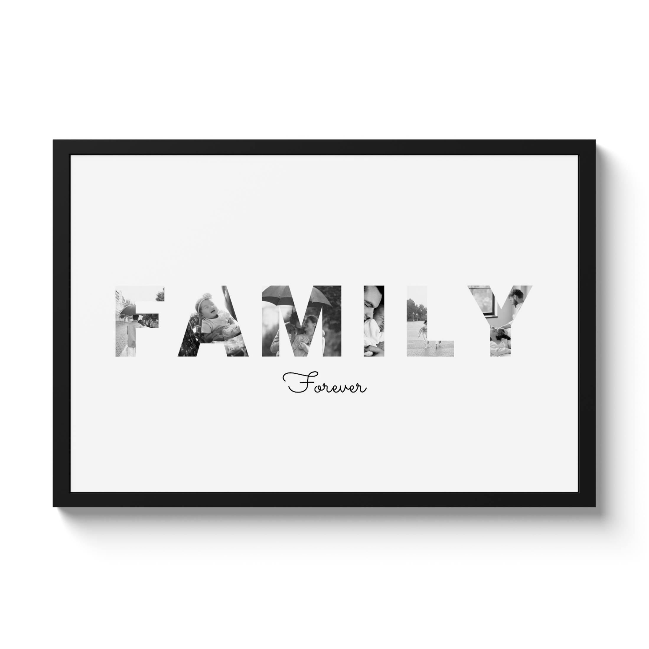 Poster met lijst - Family