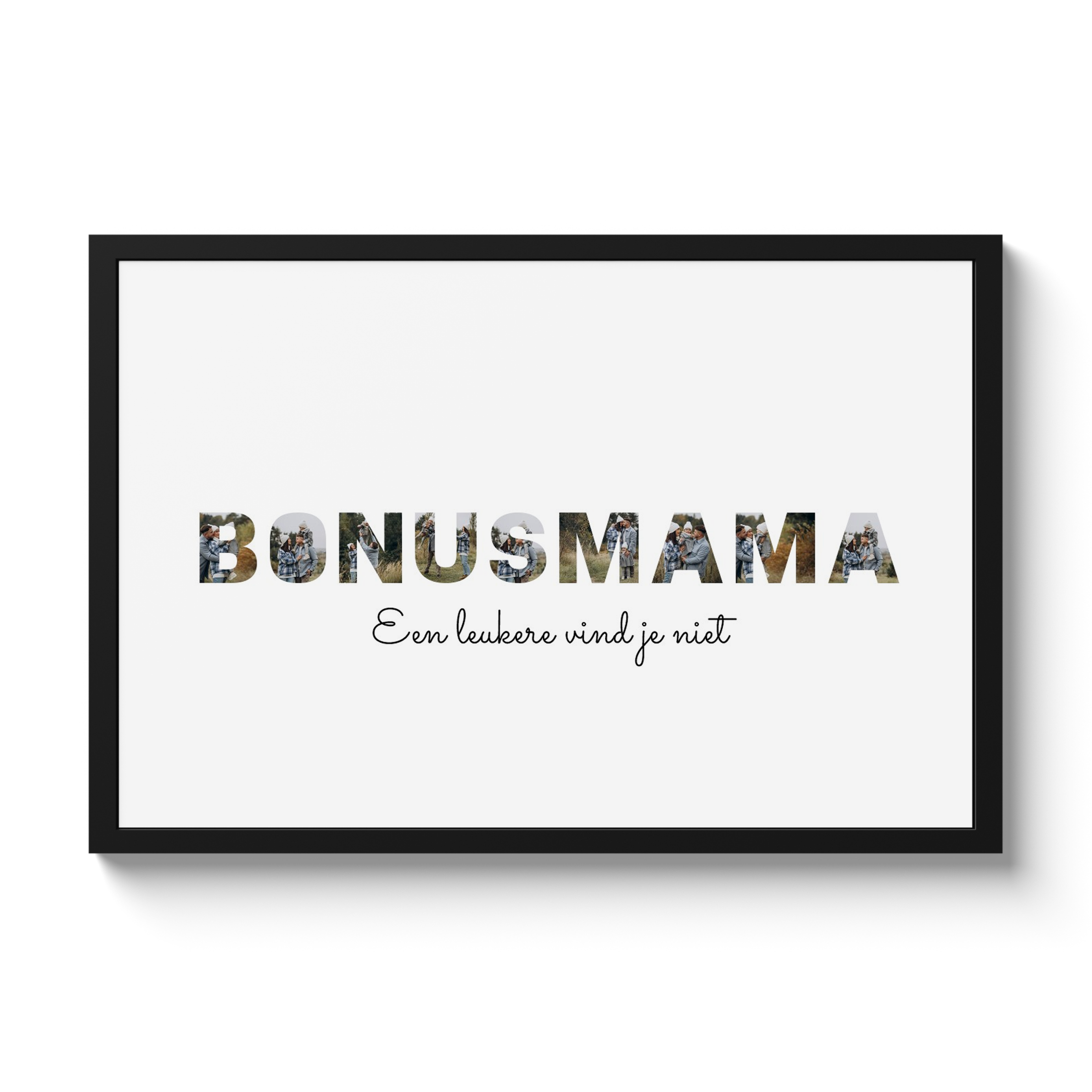 Poster met lijst - Bonusmama