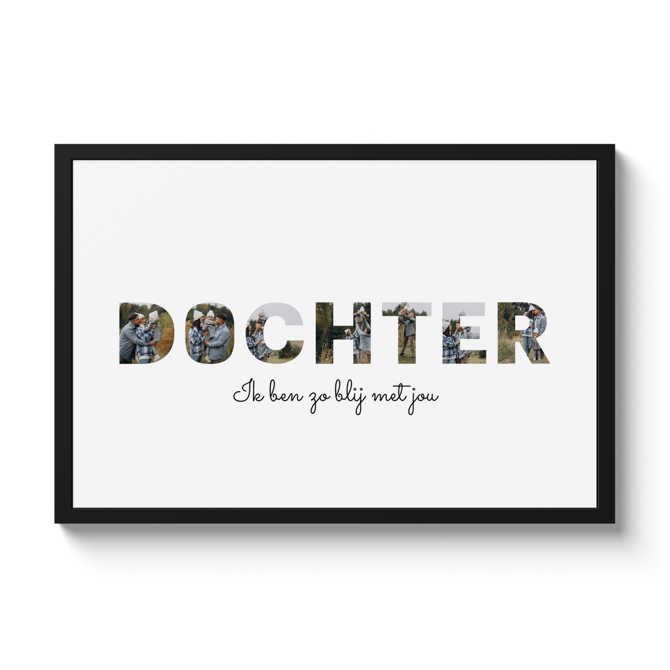 Poster met lijst – Dochter