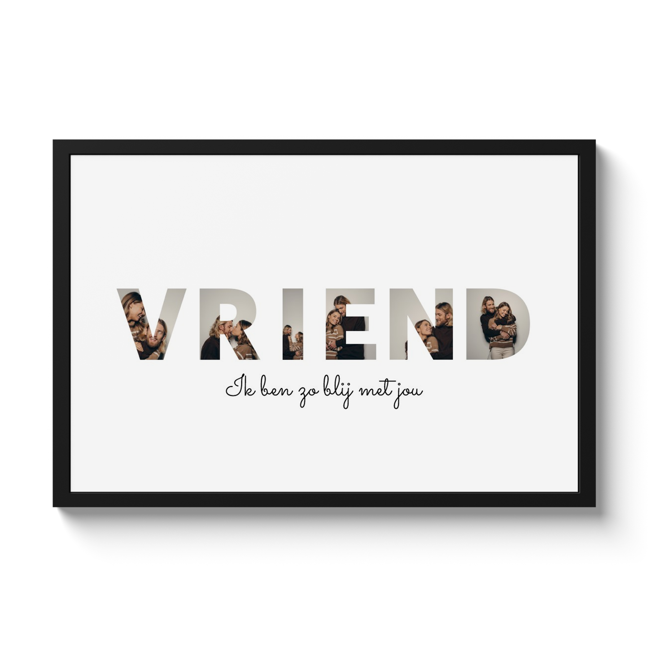 Poster met lijst – Vriend