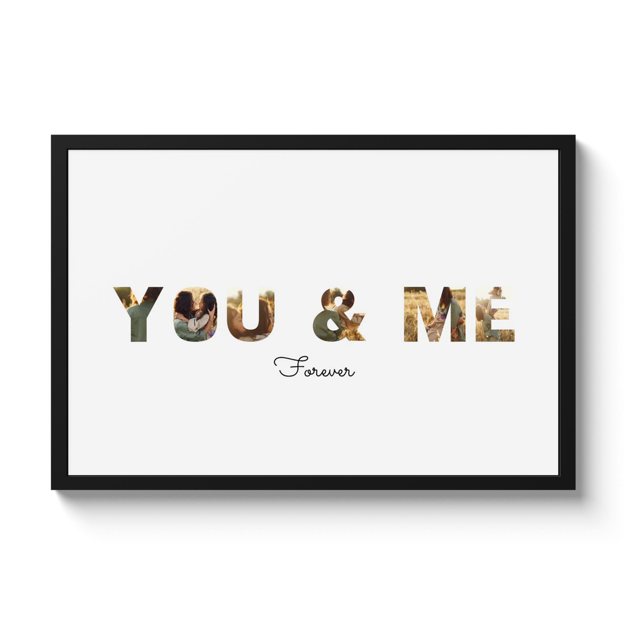 Poster met lijst – You & Me